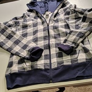 Sweatshirt with funnel / turtleneck